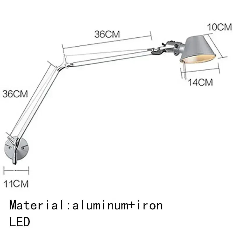 Brynita Adjustable Wall Light