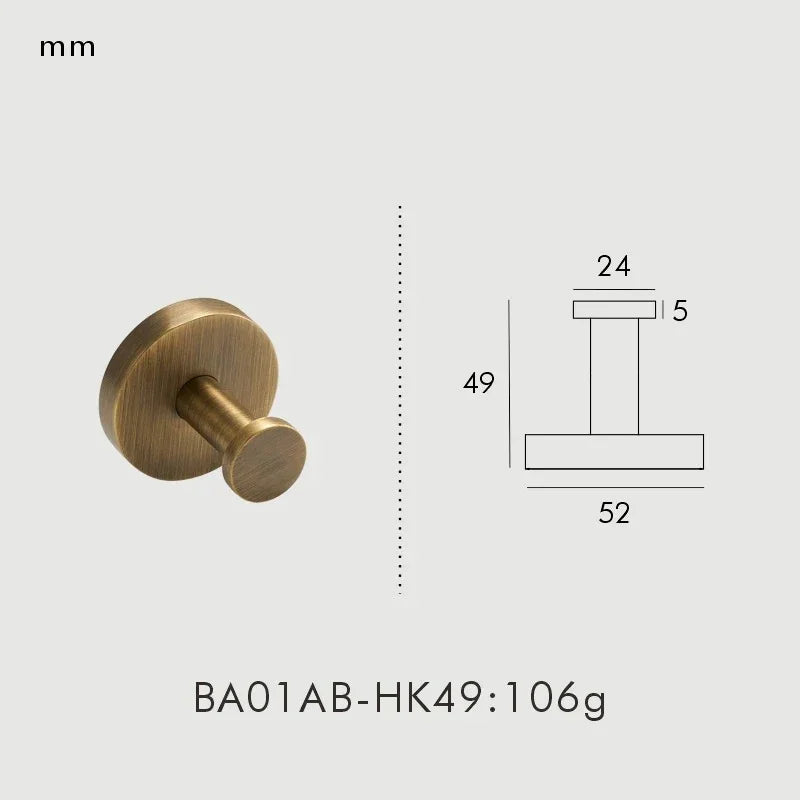 Bryunda Wall Hook & Paper Holder