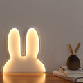 Bunny-Shaped LED Ambient Wall and Table Night Light | Thrascher