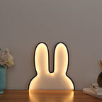 Bunny-Shaped LED Ambient Wall and Table Night Light | Thrascher