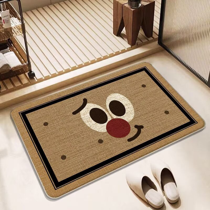 Butterfly-Inspired Decorative Bath Mat | Thrascher