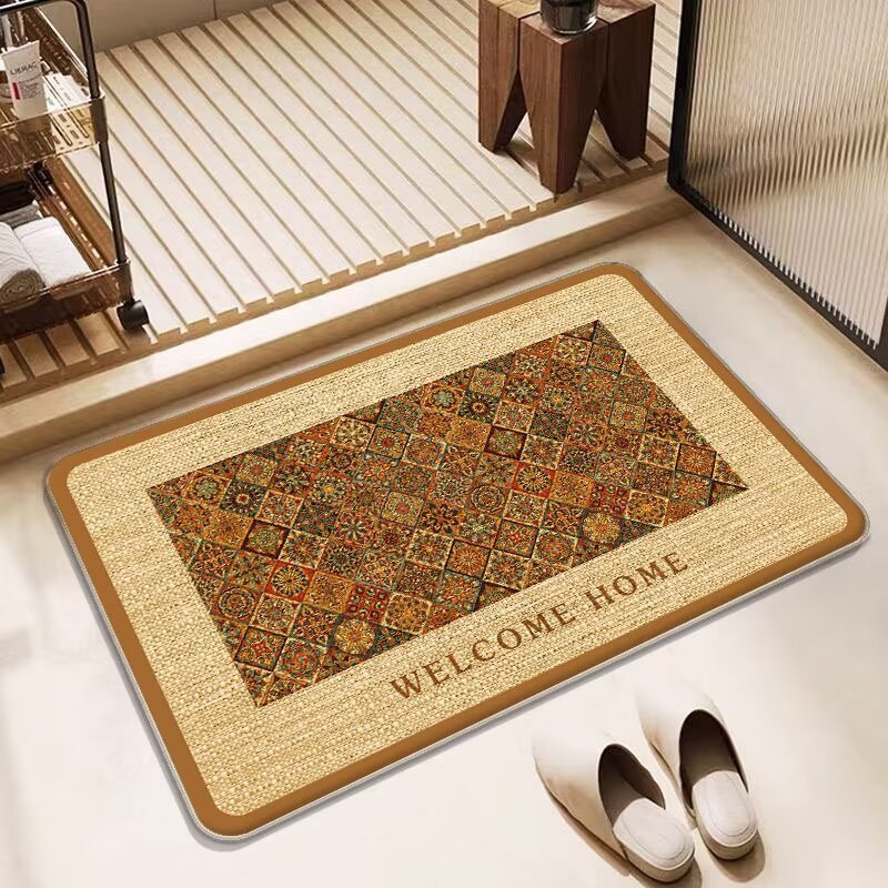 Butterfly-Inspired Decorative Bath Mat | Thrascher
