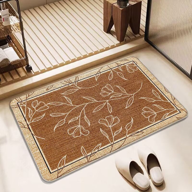 Butterfly-Inspired Decorative Bath Mat | Thrascher