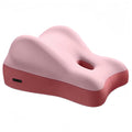 Button-Activated Intimate Support Pillow for Couples and Bedroom Use