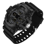 Digital Watch with Resin Case and Band, 54.6 mm Dial
