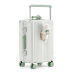 Carry-On Luggage with Cup Holder, Multi-Directional Wheels, view 11