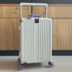 Carry-On Luggage with Cup Holder, Multi-Directional Wheels, view 5