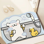 Cartoon Bath Mat | Thrascher