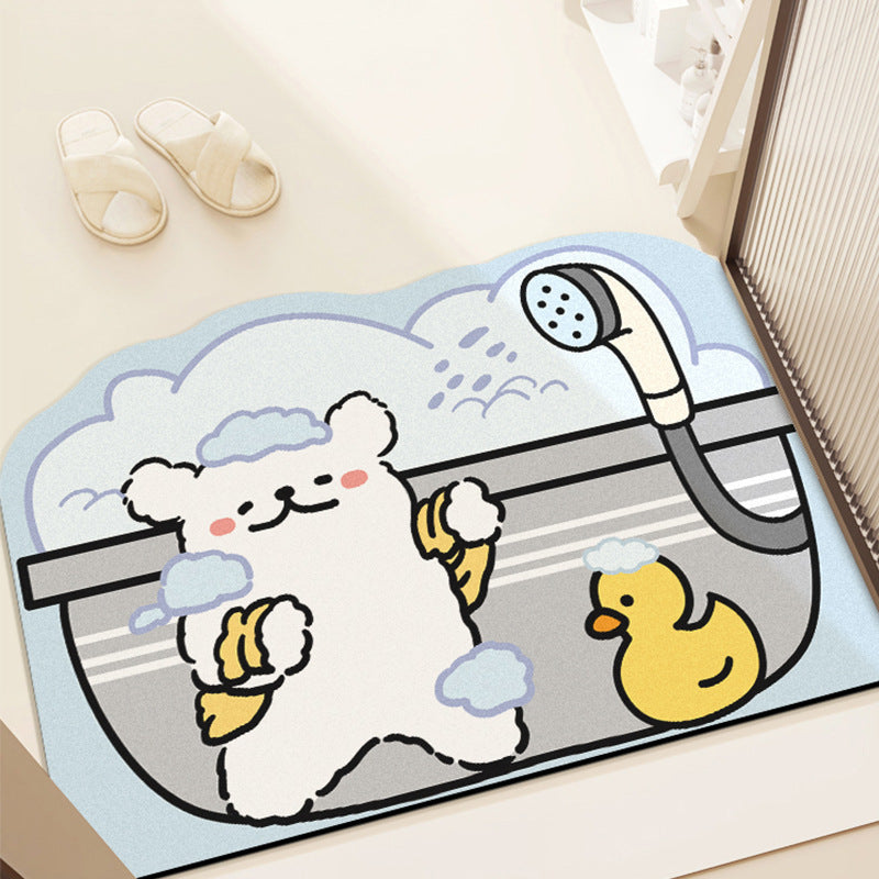 Cartoon Bath Mat | Thrascher