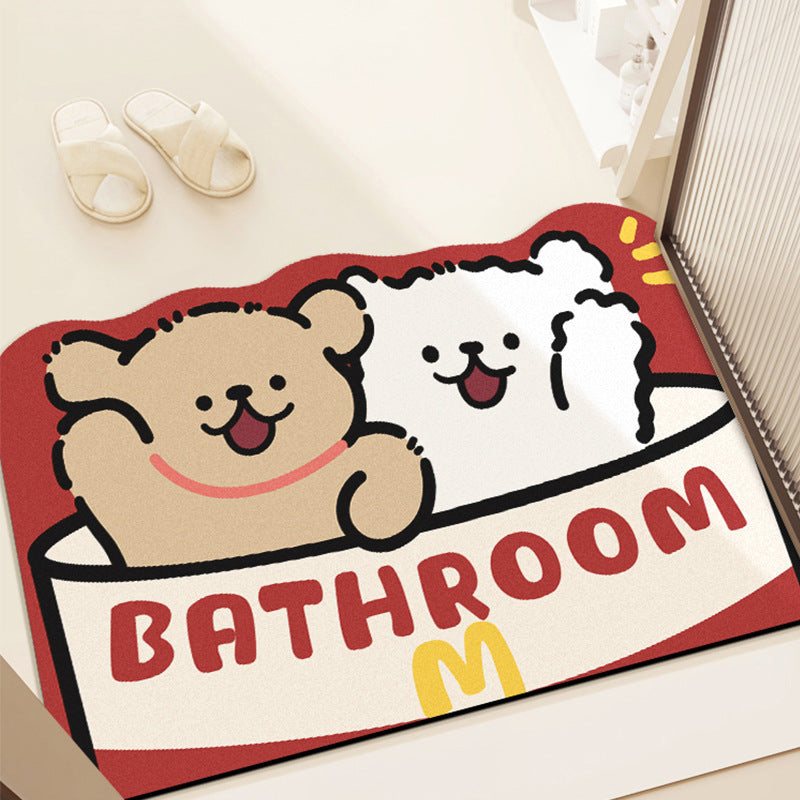Cartoon Bath Mat | Thrascher