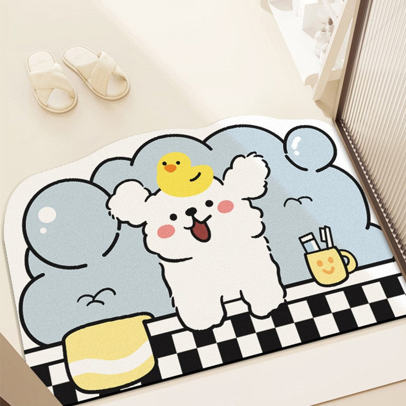 Cartoon Bath Mat | Thrascher