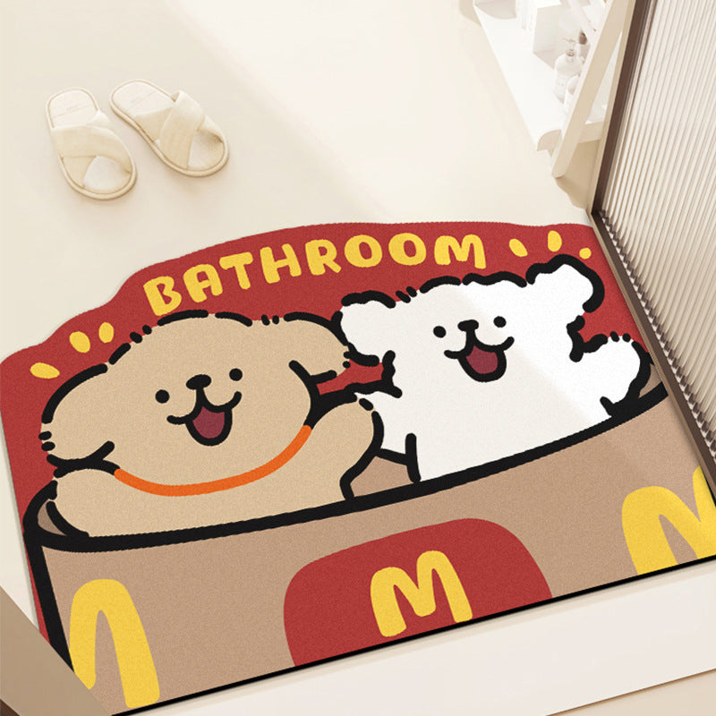 Cartoon Bath Mat | Thrascher