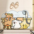 Cartoon Bath Mat | Thrascher