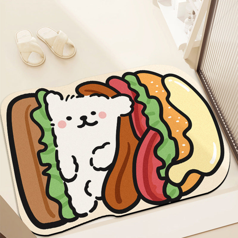 Cartoon Bath Mat | Thrascher