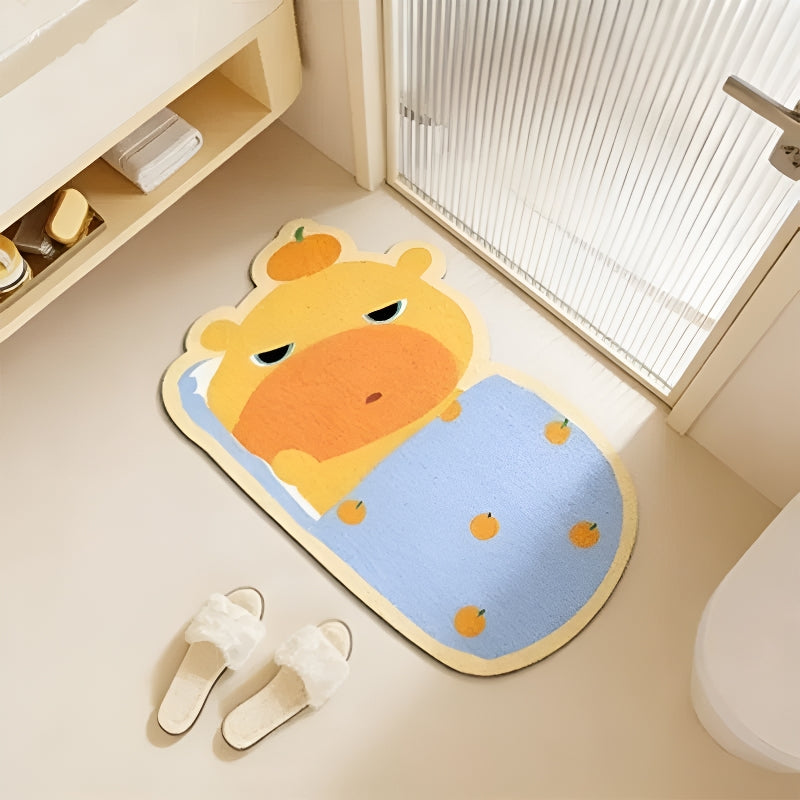 Cartoon Bathroom Mat | Thrascher