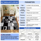 Cartoon Cat Area Rug | Thrascher