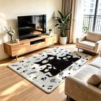 Cartoon Cat Area Rug | Thrascher