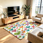 Cartoon Cat Area Rug | Thrascher