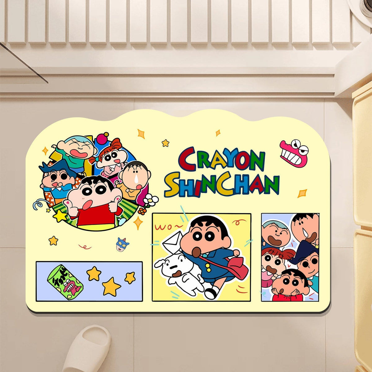 Cartoon Character Bathroom Mat | Thrascher