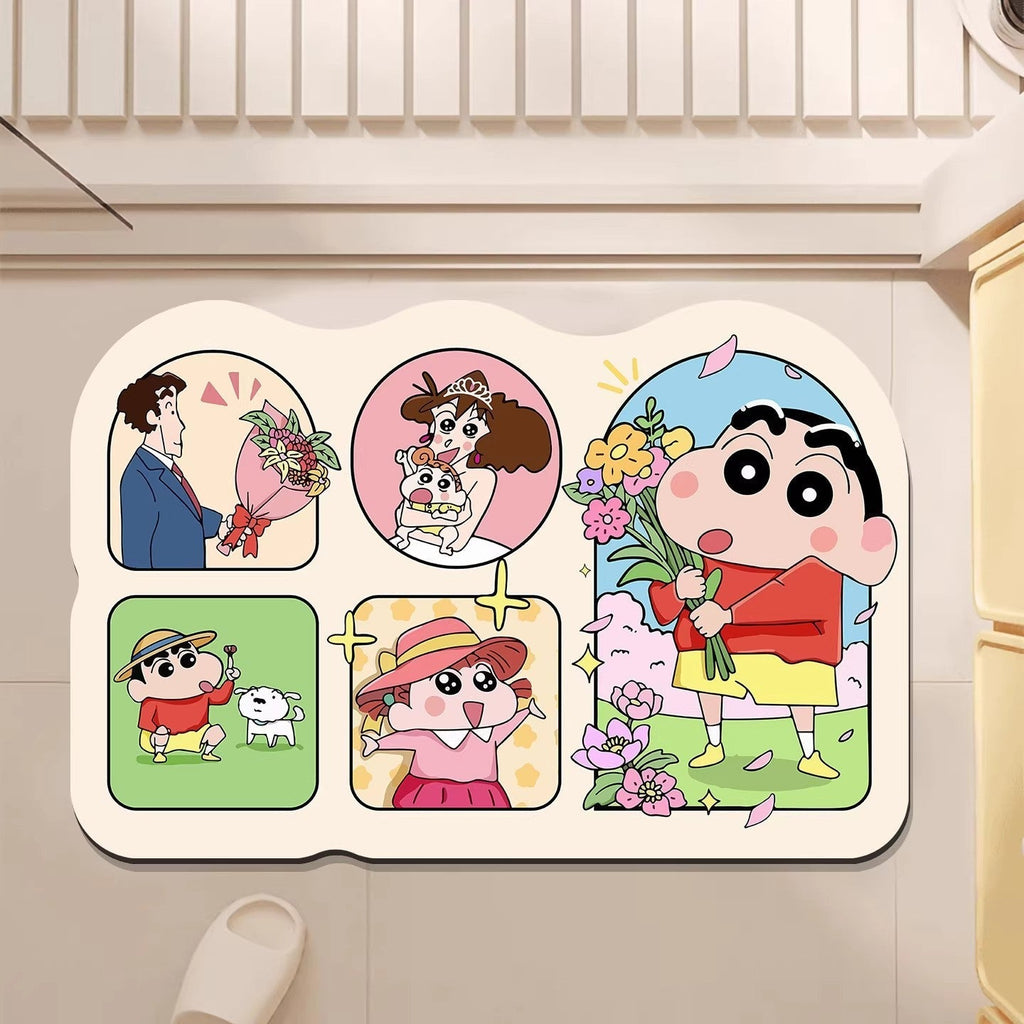Cartoon Character Bathroom Mat | Thrascher