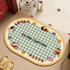 Cartoon Character Bathroom Mat | Thrascher