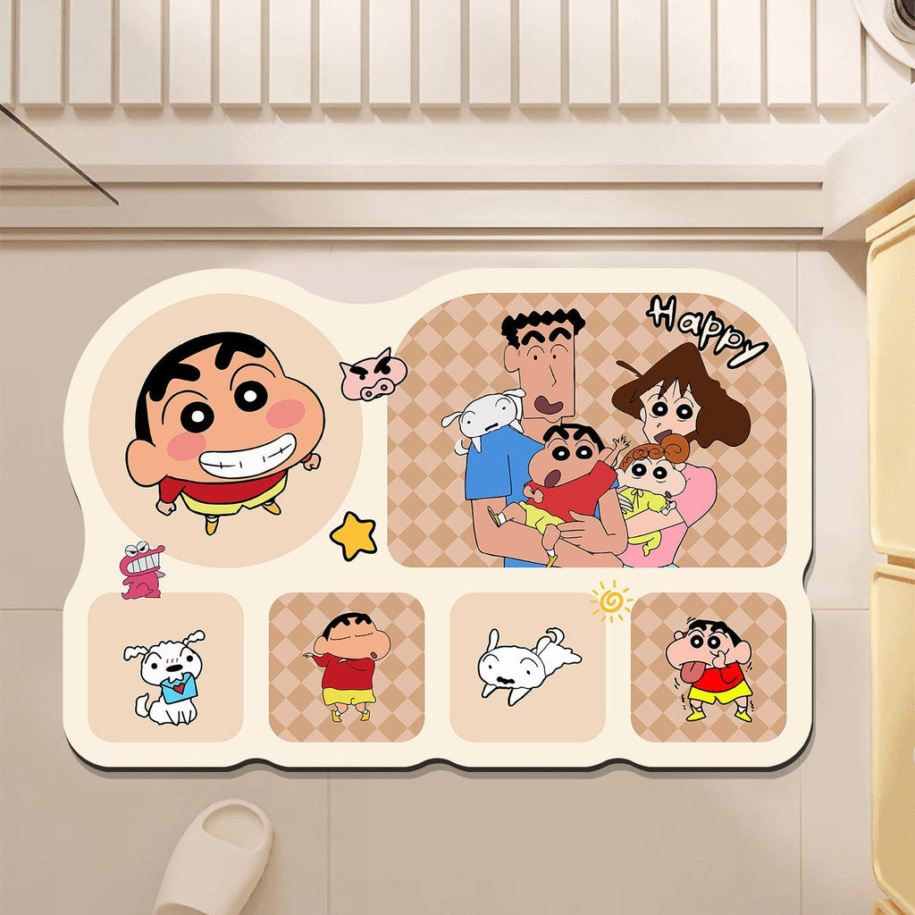 Cartoon Character Bathroom Mat | Thrascher