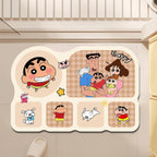 Cartoon Character Bathroom Mat | Thrascher