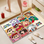 Cartoon Character Bathroom Mat | Thrascher