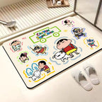 Cartoon Character Bathroom Mat | Thrascher