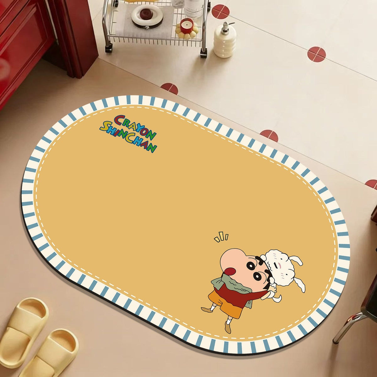 Cartoon Character Bathroom Mat | Thrascher