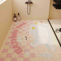Cartoon Character Themed Bath Mat Soft Textile Non Slip | Thrascher