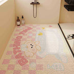 Cartoon Character Themed Bath Mat Soft Textile Non Slip | Thrascher