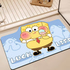 Cartoon Character Themed Bath Mat | Thrascher