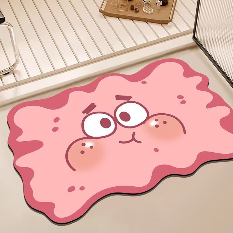 Cartoon Character Themed Bath Mat | Thrascher