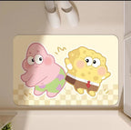 Cartoon Character Themed Bath Mat | Thrascher