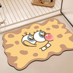 Cartoon Character Themed Bath Mat | Thrascher
