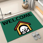 Cartoon Dog-Themed Welcome Mat | Thrascher