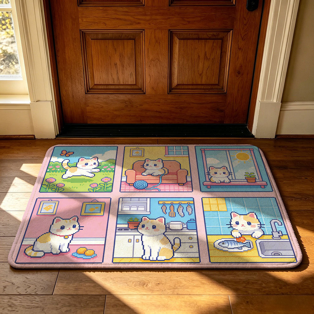 Cartoon-Themed Area Mat | Thrascher