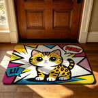 Cartoon-Themed Area Mat | Thrascher