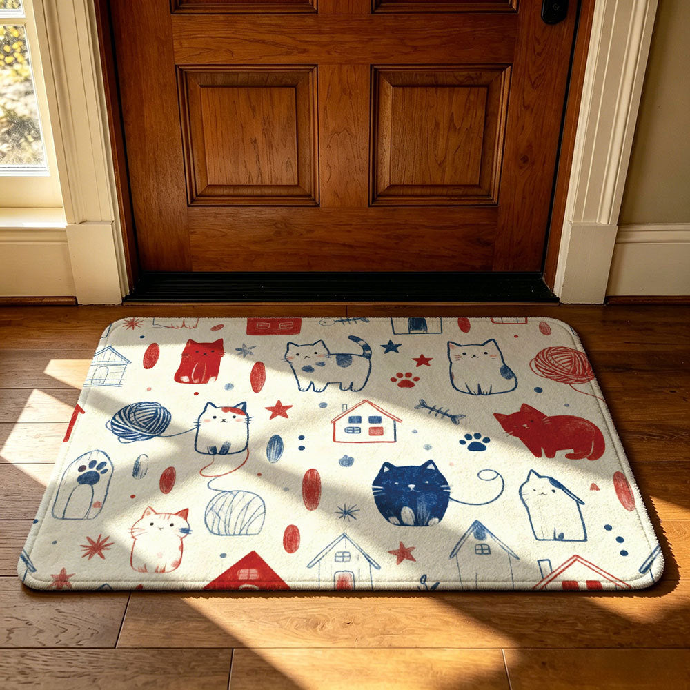 Cartoon-Themed Area Mat | Thrascher