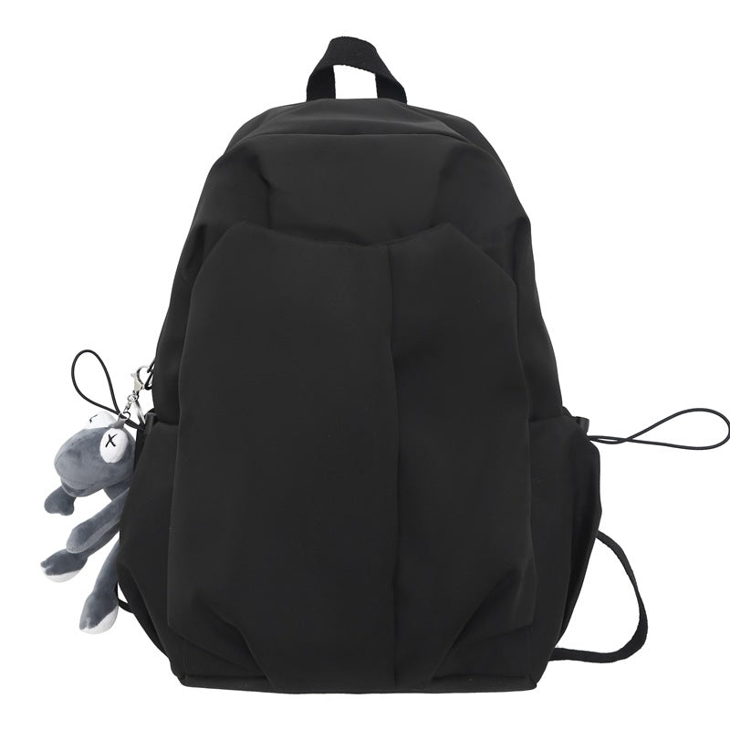 Casual Multi-Pocket School Backpack with Exterior Pockets for Books, view 2