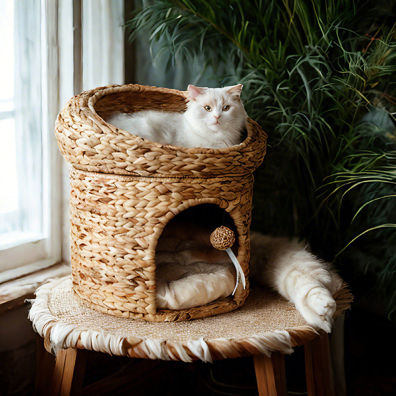 Cat Bed Handwoven | Thrascher