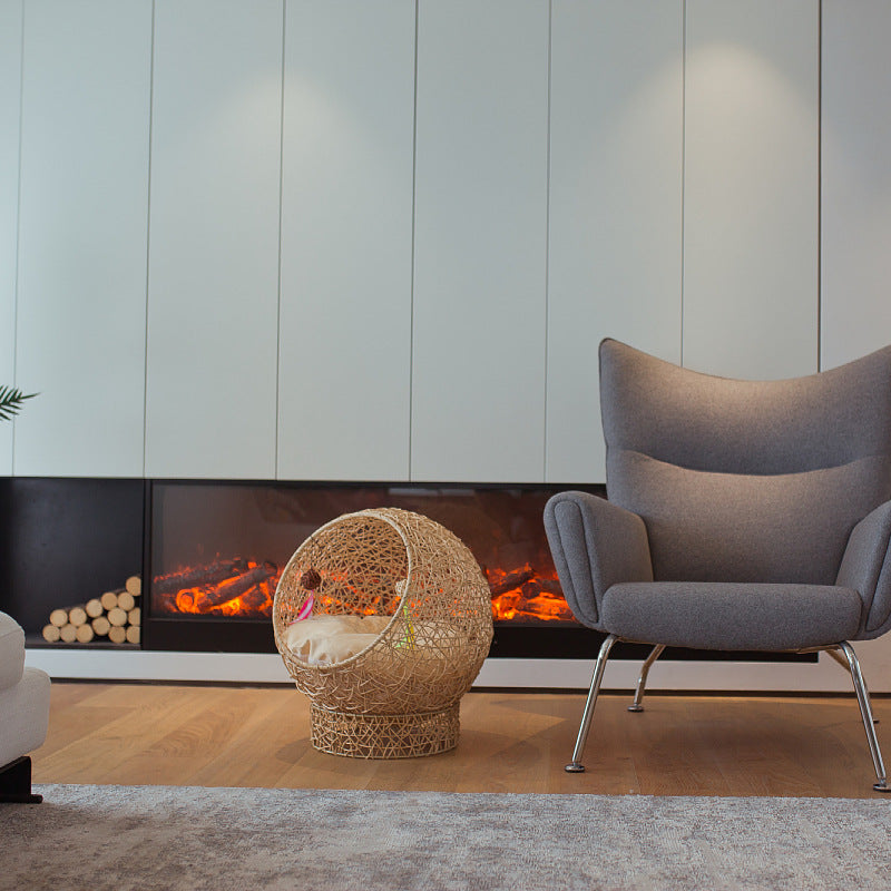 Cat Bed made of Rattan | Thrascher