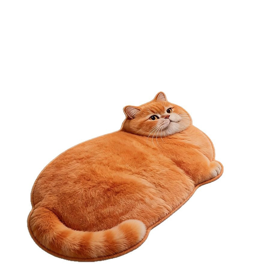 Cat-Shaped Bath Mat | Thrascher