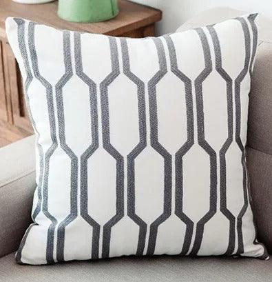 Cavren Embroidered Cushion Cover