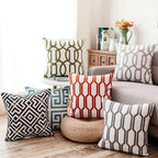 Cavren Embroidered Cushion Cover