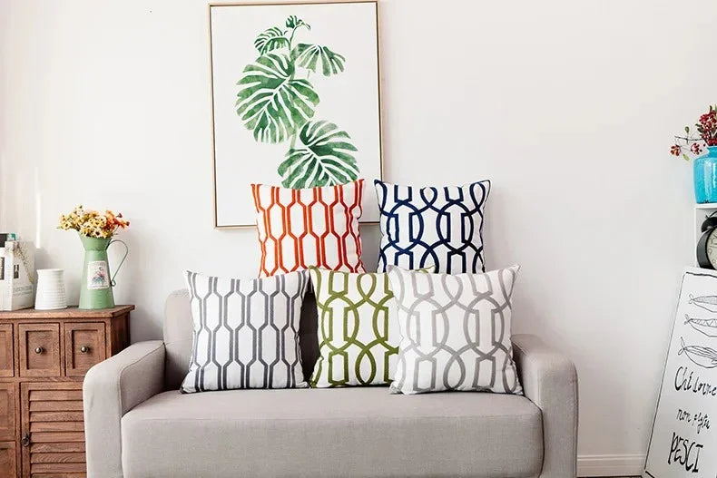 Cavren Embroidered Cushion Cover