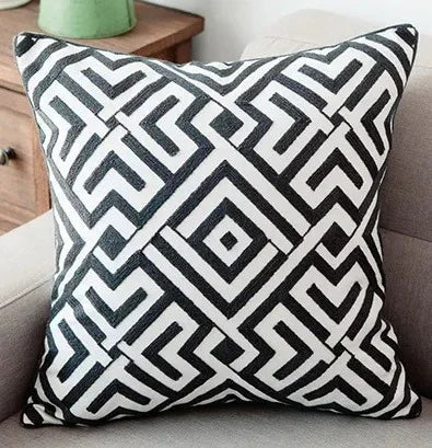 Cavren Embroidered Cushion Cover