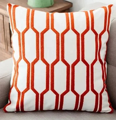 Cavren Embroidered Cushion Cover