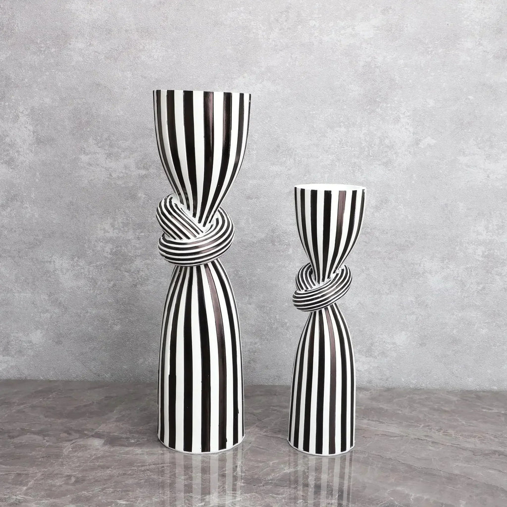 Cellara Striped Candle Holder